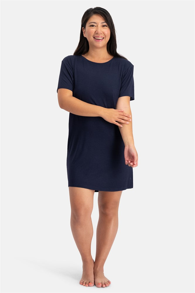 P.J Big T-Shirt - navy forfra